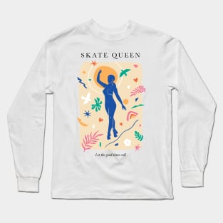 Skate Queen in Matisse Long Sleeve T-Shirt